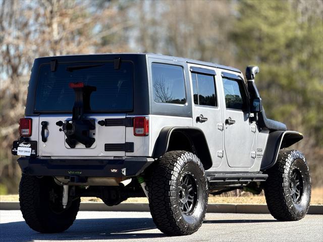 used 2017 Jeep Wrangler Unlimited car, priced at $21,999