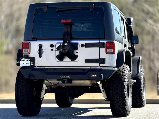 used 2017 Jeep Wrangler Unlimited car, priced at $21,999