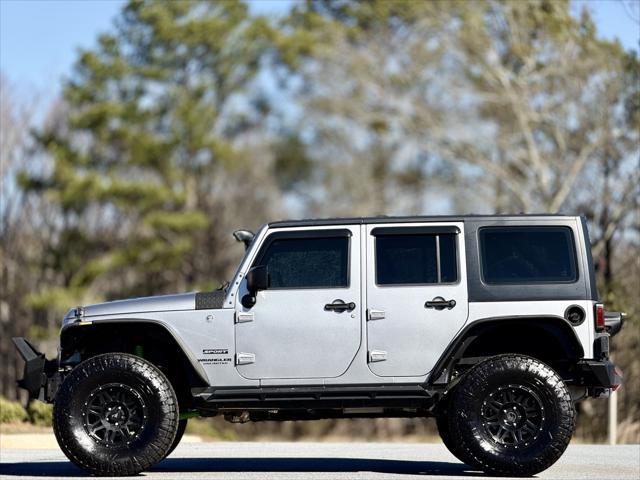 used 2017 Jeep Wrangler Unlimited car, priced at $21,999