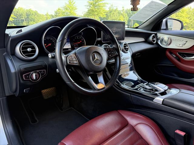 used 2017 Mercedes-Benz C-Class car, priced at $23,999