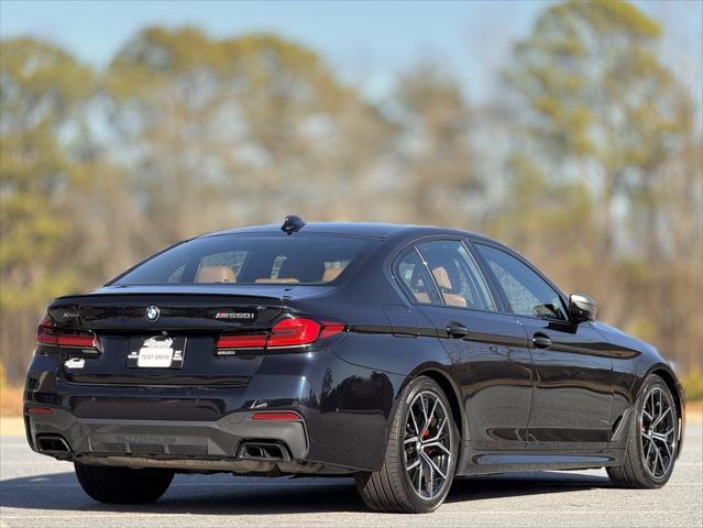 used 2021 BMW M550 car, priced at $47,999