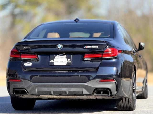 used 2021 BMW M550 car, priced at $47,999