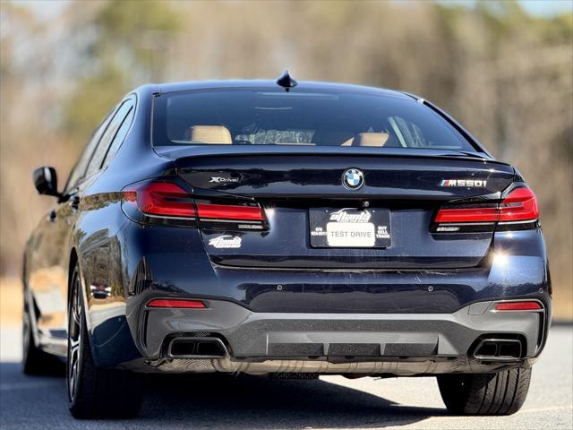 used 2021 BMW M550 car, priced at $47,999