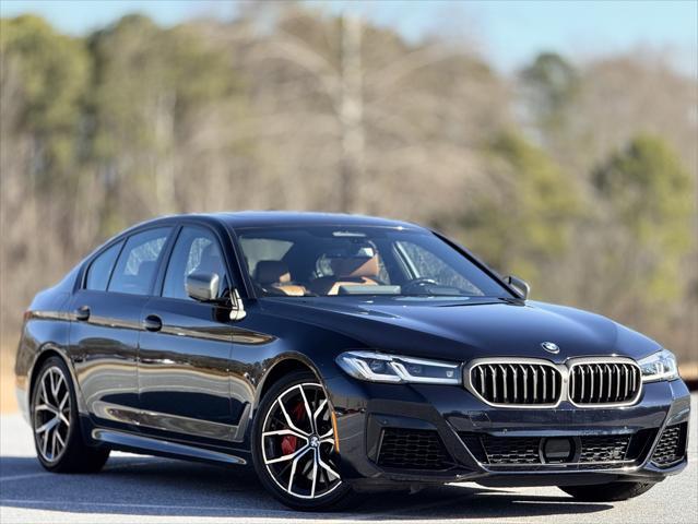 used 2021 BMW M550 car, priced at $47,999