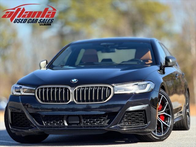 used 2021 BMW M550 car, priced at $47,999