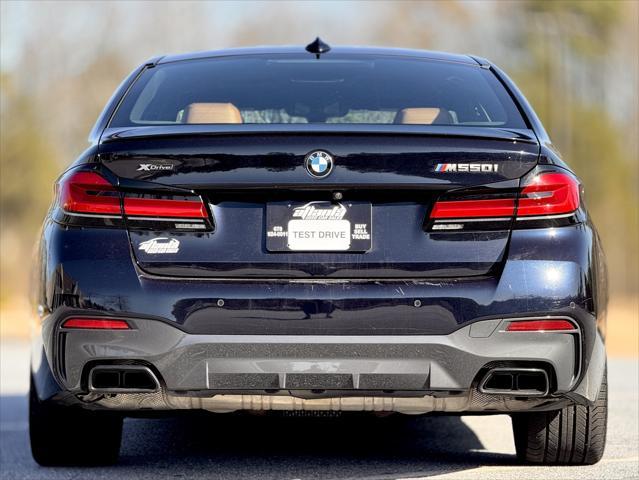 used 2021 BMW M550 car, priced at $47,999