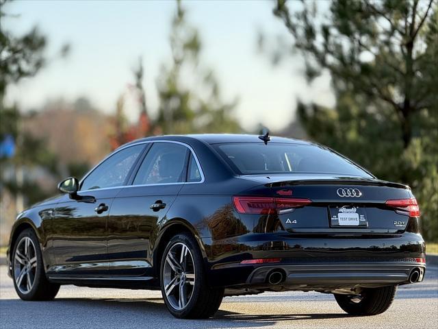 used 2017 Audi A4 car, priced at $15,500