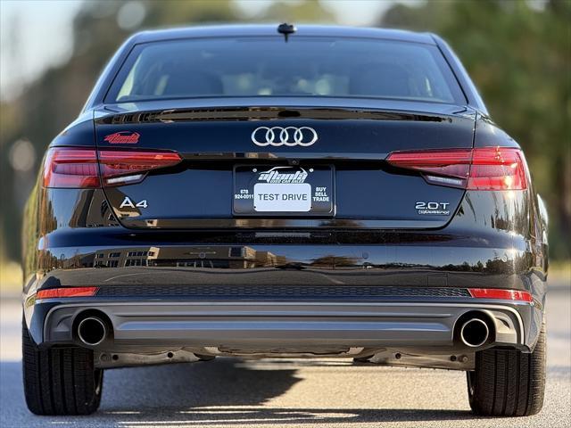 used 2017 Audi A4 car, priced at $15,500