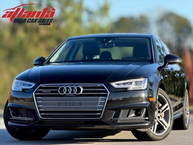 used 2017 Audi A4 car, priced at $15,500