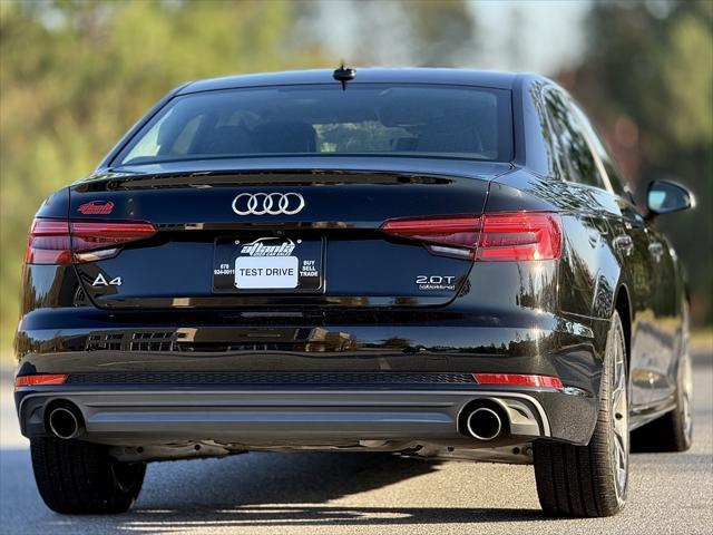 used 2017 Audi A4 car, priced at $15,500