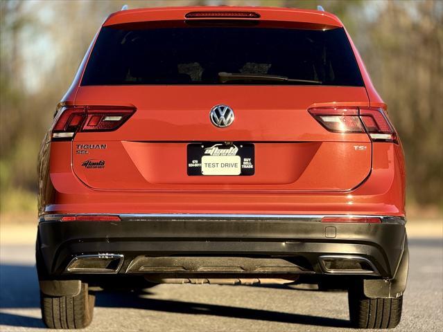 used 2018 Volkswagen Tiguan car, priced at $15,489