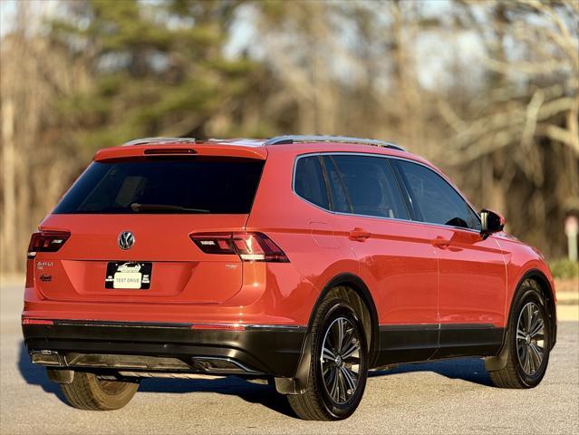 used 2018 Volkswagen Tiguan car, priced at $15,489