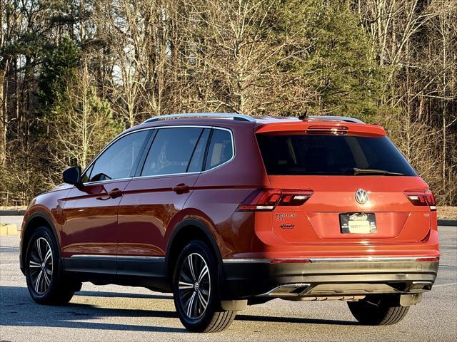 used 2018 Volkswagen Tiguan car, priced at $15,489