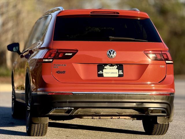 used 2018 Volkswagen Tiguan car, priced at $15,489