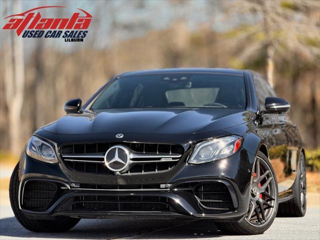 used 2019 Mercedes-Benz AMG E 63 car, priced at $52,589