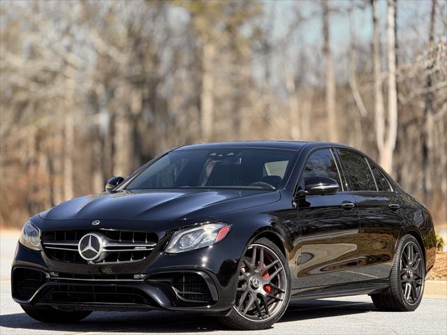 used 2019 Mercedes-Benz AMG E 63 car, priced at $52,589