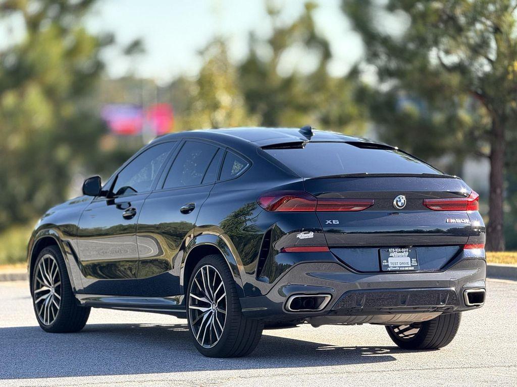 used 2021 BMW X6 car, priced at $46,999