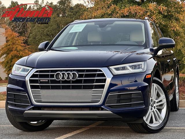 used 2018 Audi Q5 car, priced at $19,999