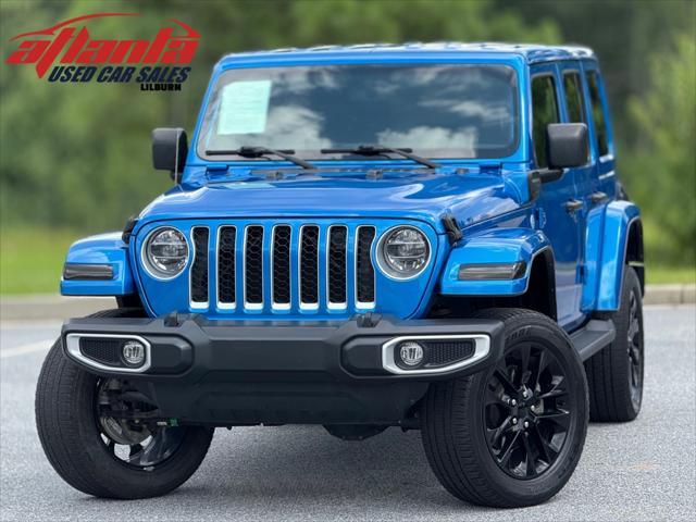 used 2021 Jeep Wrangler Unlimited 4xe car, priced at $31,999
