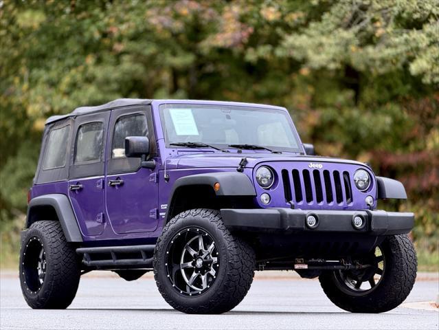 used 2017 Jeep Wrangler Unlimited car, priced at $20,300