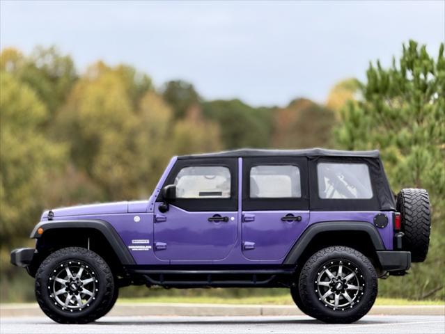 used 2017 Jeep Wrangler Unlimited car, priced at $20,300