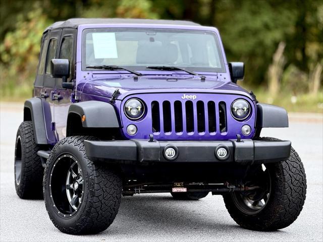 used 2017 Jeep Wrangler Unlimited car, priced at $20,300