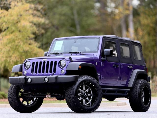 used 2017 Jeep Wrangler Unlimited car, priced at $20,300