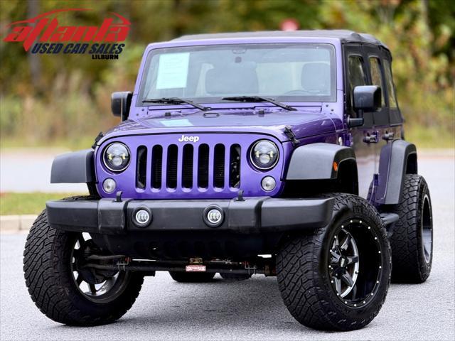 used 2017 Jeep Wrangler Unlimited car, priced at $20,500