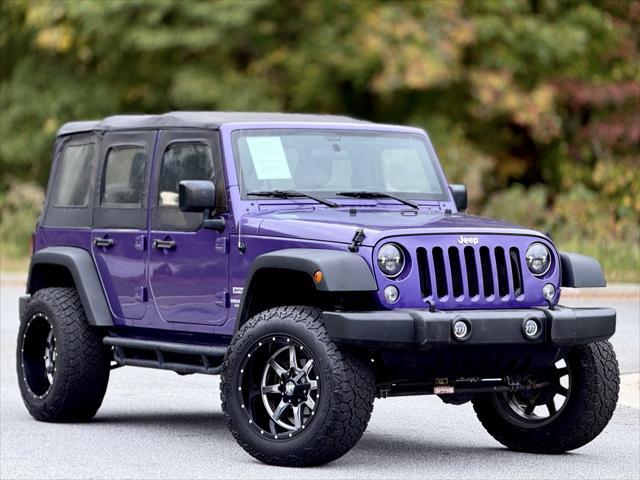 used 2017 Jeep Wrangler Unlimited car, priced at $20,300