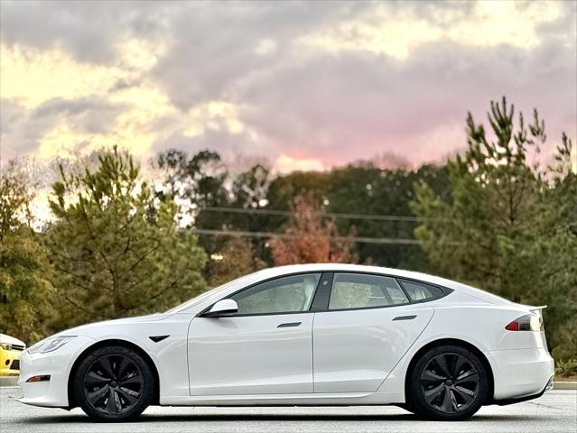 used 2021 Tesla Model S car, priced at $57,999