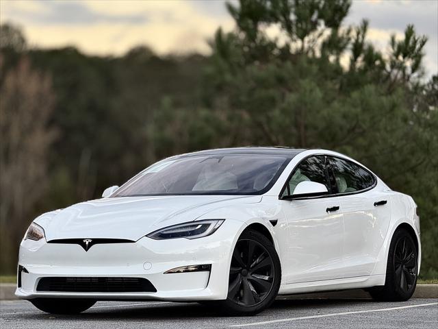 used 2021 Tesla Model S car, priced at $57,999