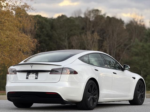 used 2021 Tesla Model S car, priced at $57,999