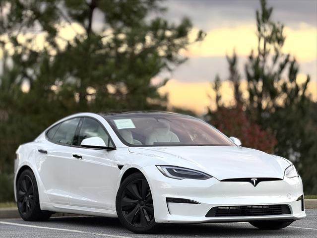 used 2021 Tesla Model S car, priced at $57,999