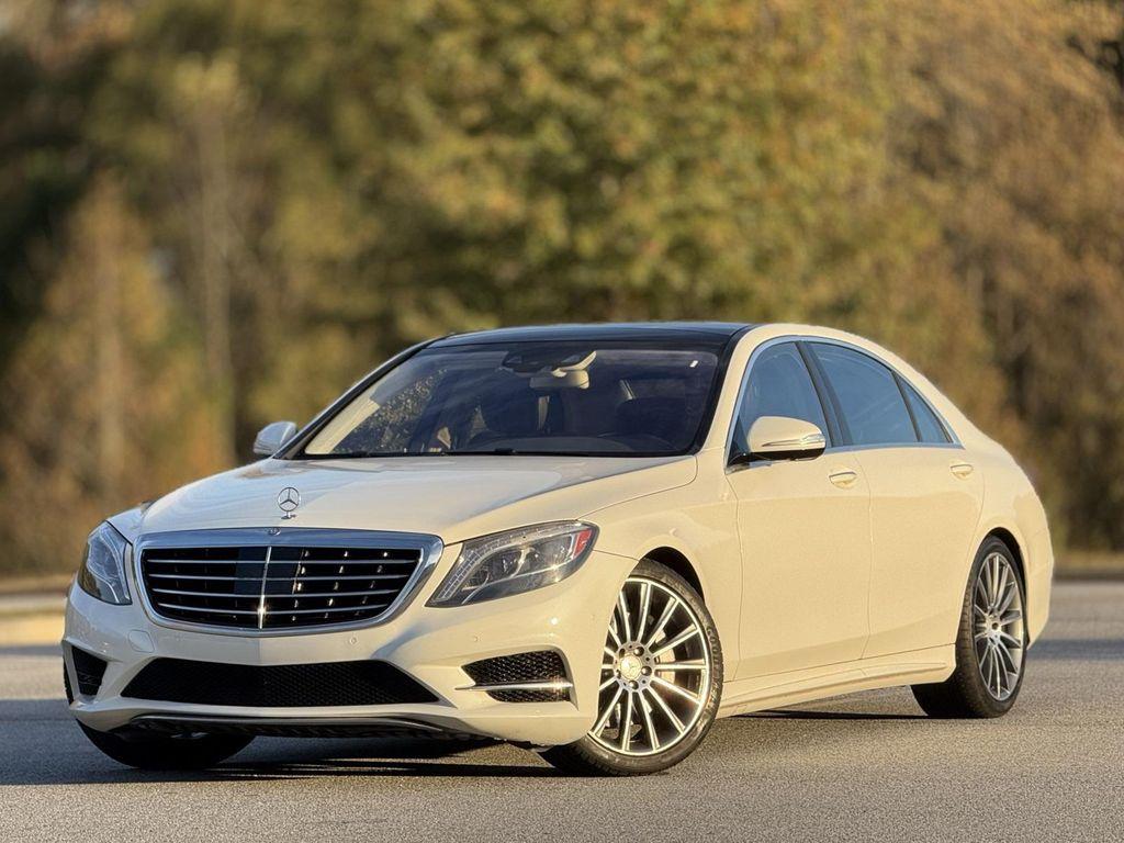 used 2015 Mercedes-Benz S-Class car, priced at $23,789