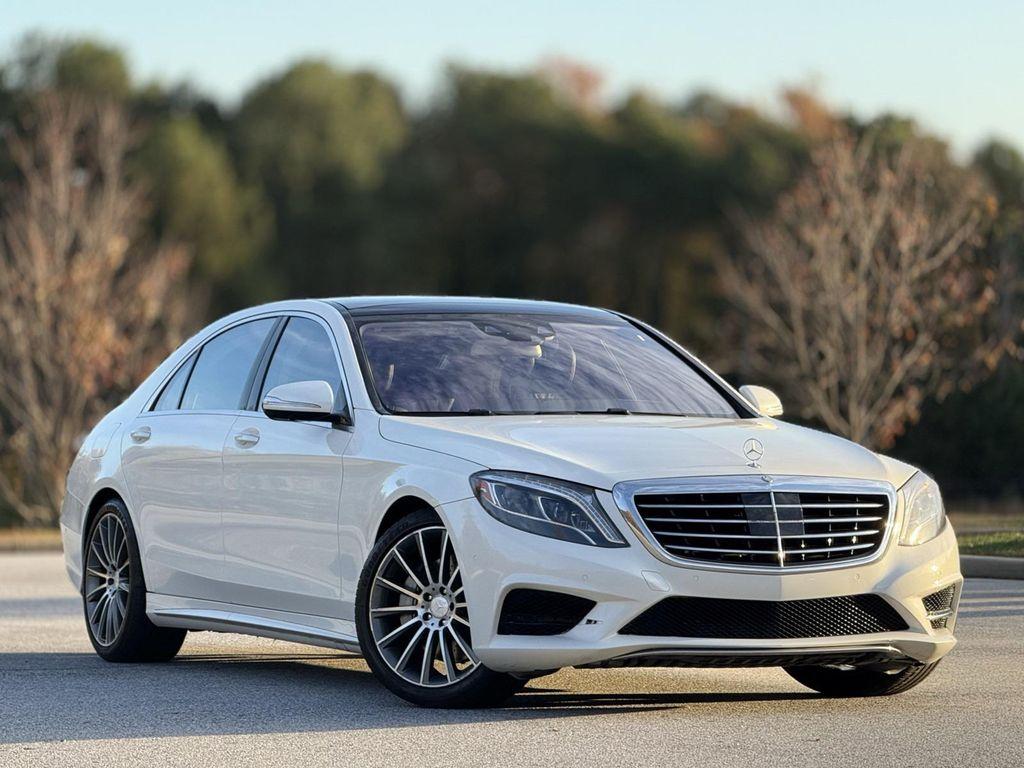 used 2015 Mercedes-Benz S-Class car, priced at $23,789