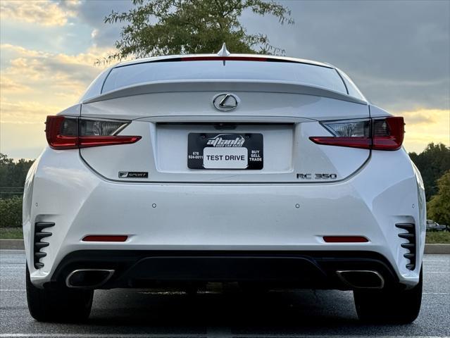 used 2017 Lexus RC 350 car, priced at $25,849