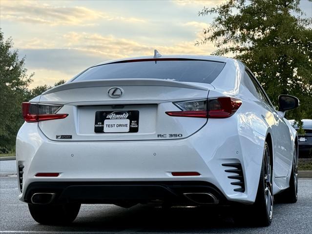 used 2017 Lexus RC 350 car, priced at $25,849