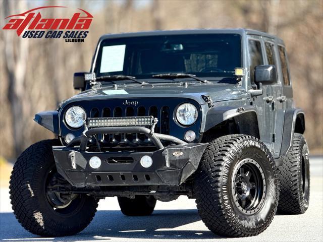 used 2018 Jeep Wrangler JK Unlimited car, priced at $20,999