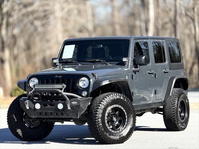 used 2018 Jeep Wrangler JK Unlimited car, priced at $20,999