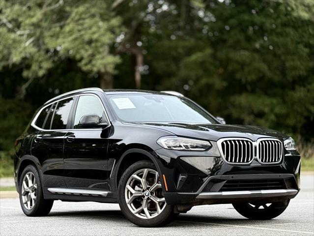 used 2022 BMW X3 car, priced at $31,979