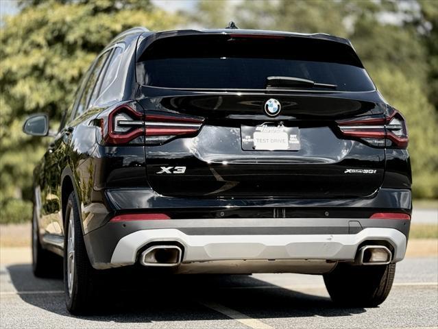 used 2022 BMW X3 car, priced at $31,979