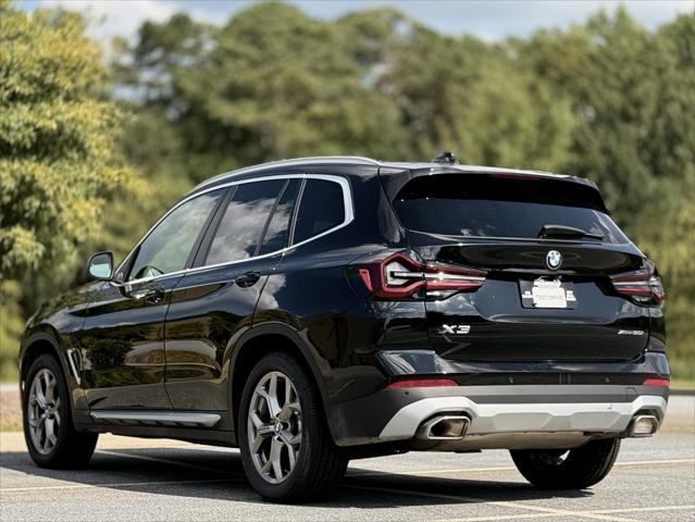 used 2022 BMW X3 car, priced at $31,979