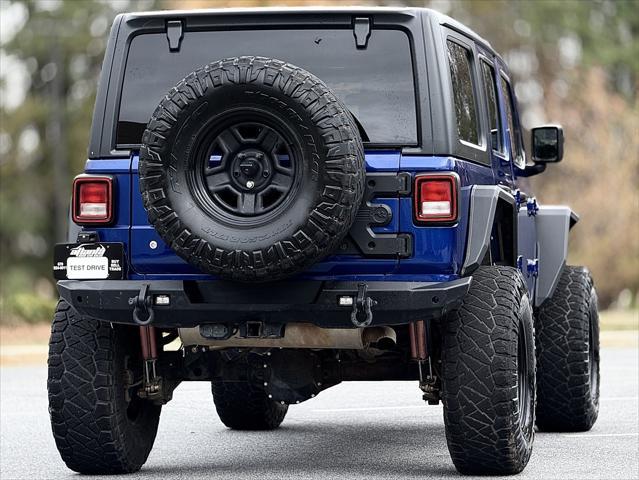 used 2020 Jeep Wrangler Unlimited car, priced at $31,469