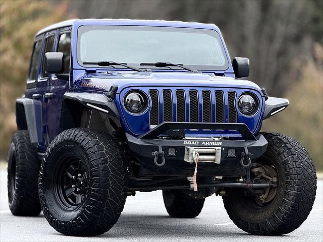 used 2020 Jeep Wrangler Unlimited car, priced at $31,469