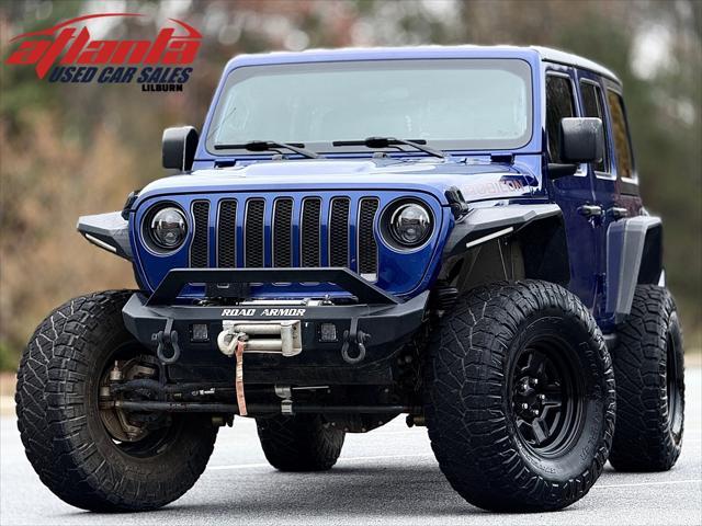 used 2020 Jeep Wrangler Unlimited car, priced at $31,469