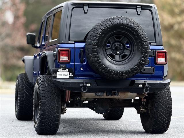 used 2020 Jeep Wrangler Unlimited car, priced at $31,469