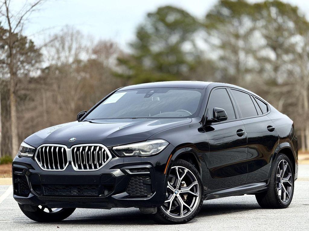 used 2022 BMW X6 car, priced at $43,999