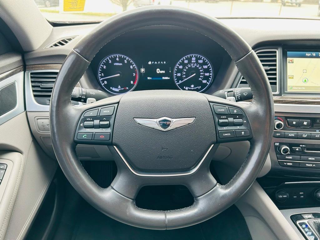 used 2017 Genesis G80 car, priced at $19,000