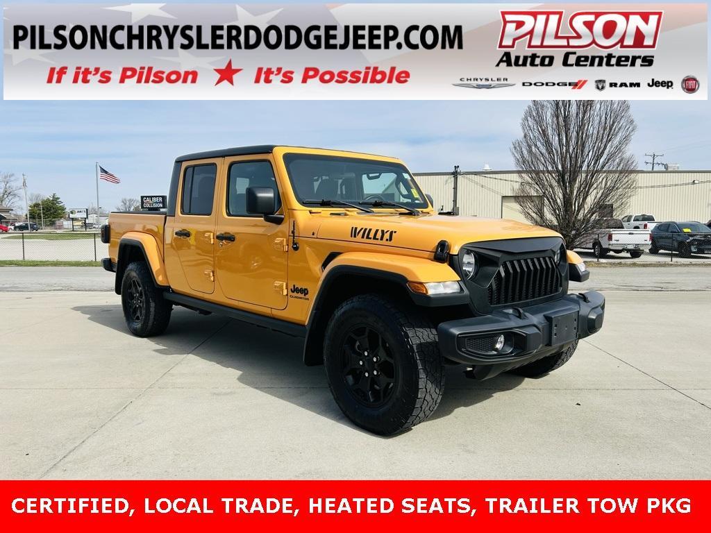 used 2021 Jeep Gladiator car, priced at $30,400