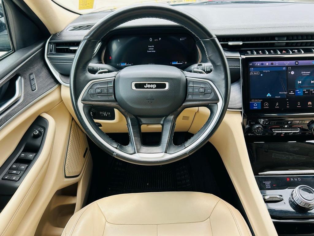 used 2022 Jeep Grand Cherokee L car, priced at $35,000